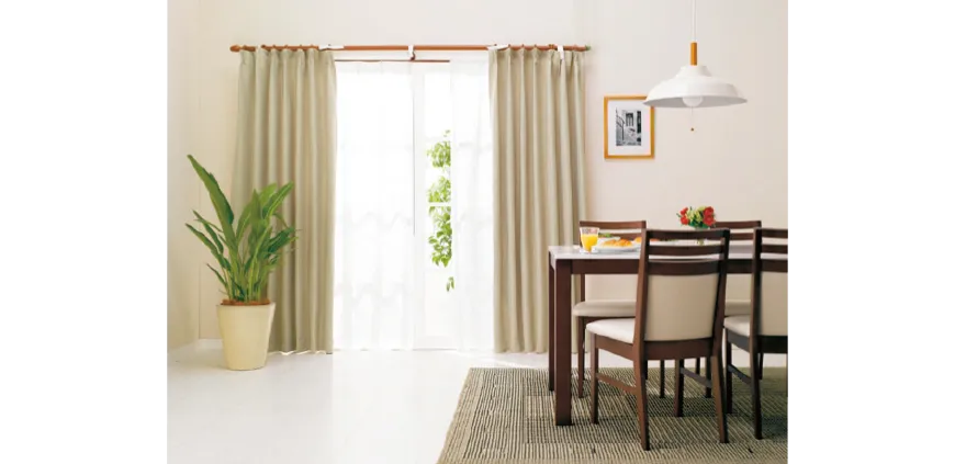 遮熱・断熱カーテンのイメージ