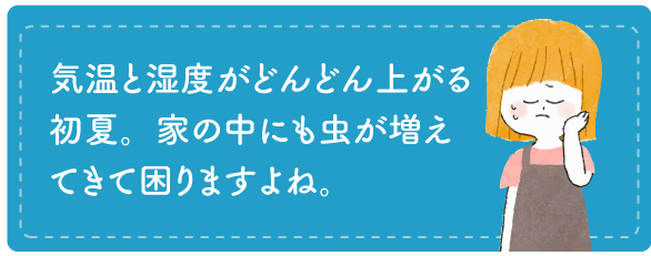 侵入させない 初夏の虫対策 新築 注文住宅ならイシンホーム 家事と経済を1 2にする家づくり